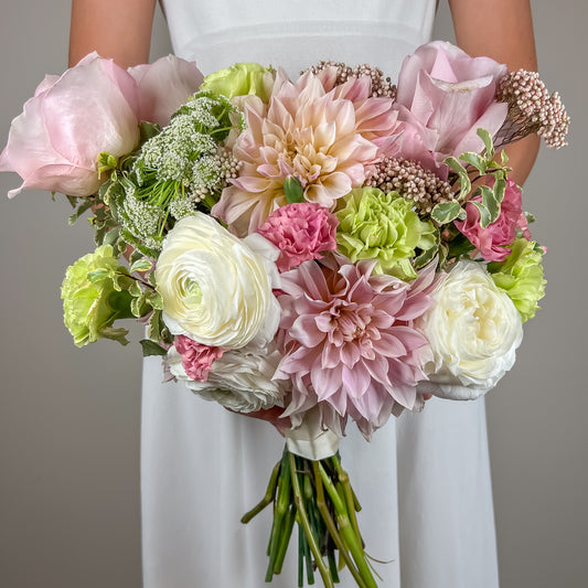 Wedding Blooms - Bridal Bouquet's - Blush Elegance