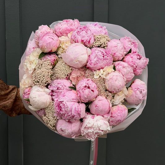Mixed Flower Bouquets - Peony Cloud