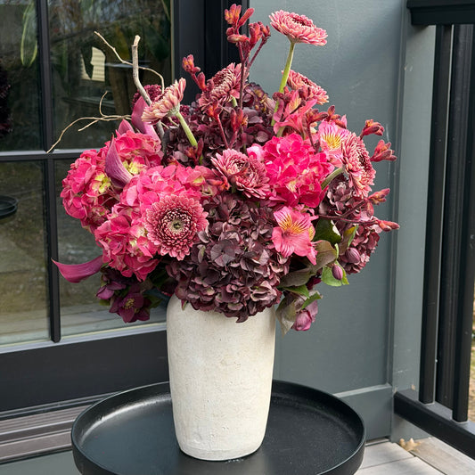 Plum Romance - Vase Arrangements