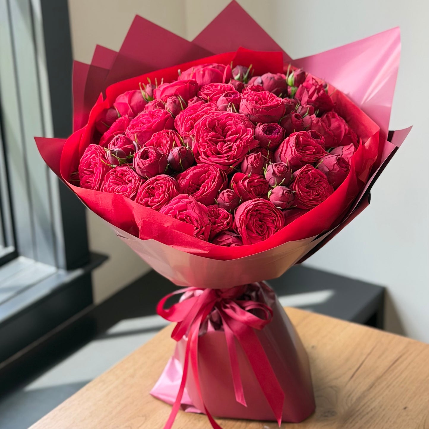 Red Spray Garden Bouquet