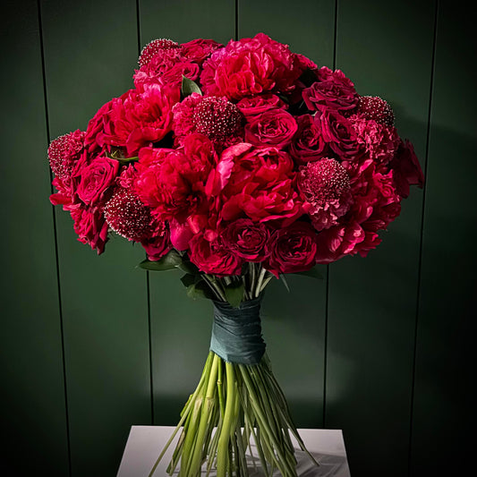 Mixed Flower Bouquets - Ruby Red Bouquet