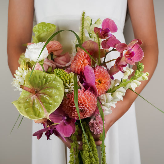 Wedding Blooms - Bridal Bouquet's - Vibrant Desire