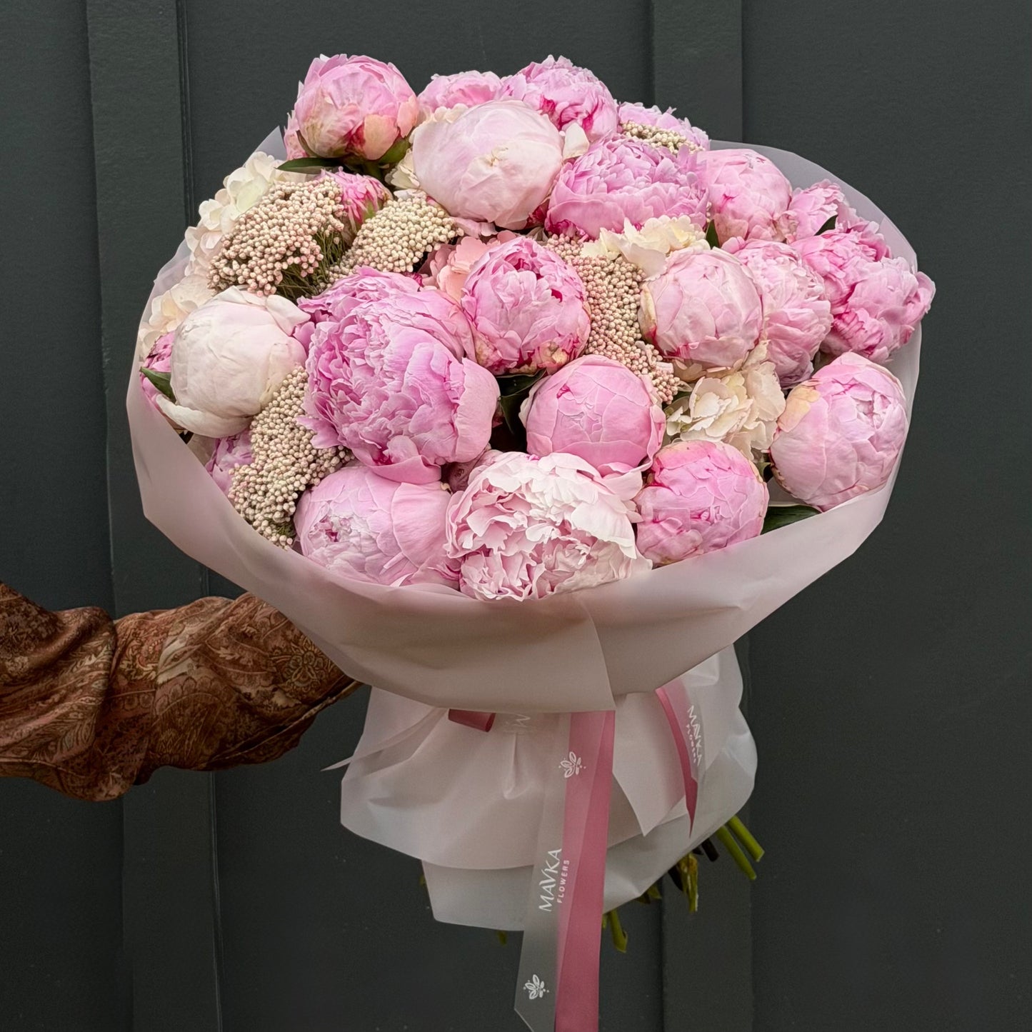 Mixed Flower Bouquets - Peony Cloud