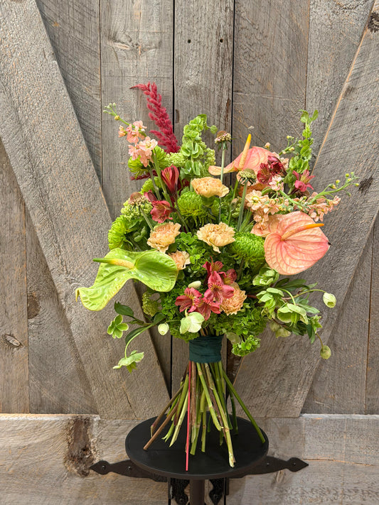 Bouquet - Peach Garden Breeze