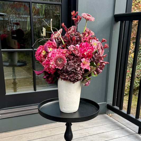 Plum Romance - Vase Arrangements