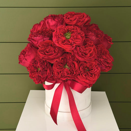 Box & Basket Arrangements - Scarlet Bloom